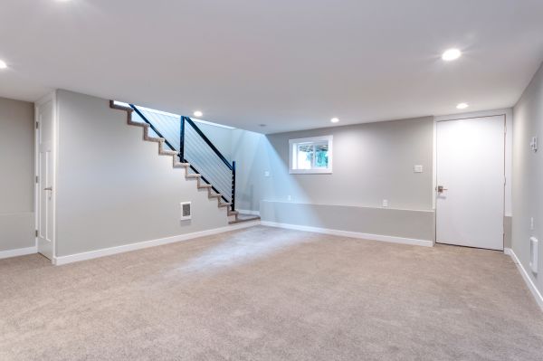 Basement Carpet Replacement in Redmond